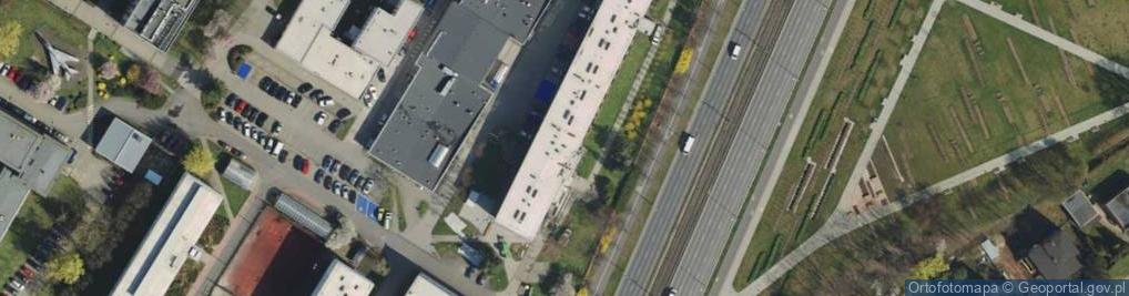 Zdjęcie satelitarne Przychodnia Lekarska Poligród przy Politechnice Poznańskiej