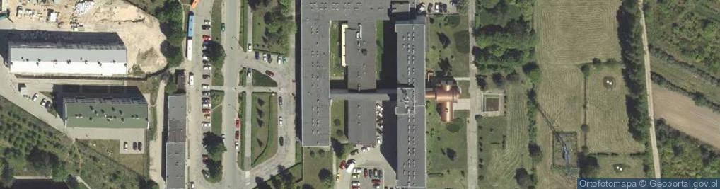 Zdjęcie satelitarne Przyszpitalna