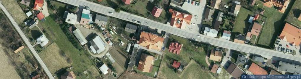 Zdjęcie satelitarne Publiczny Samodzielny Ośrodek Zdrowia w Radłowie