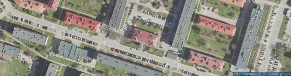 Zdjęcie satelitarne Samodzielny Publiczny Zakład Opieki Zdrowotnej Przychodnie Miejskie w Skarżysku Kamiennej