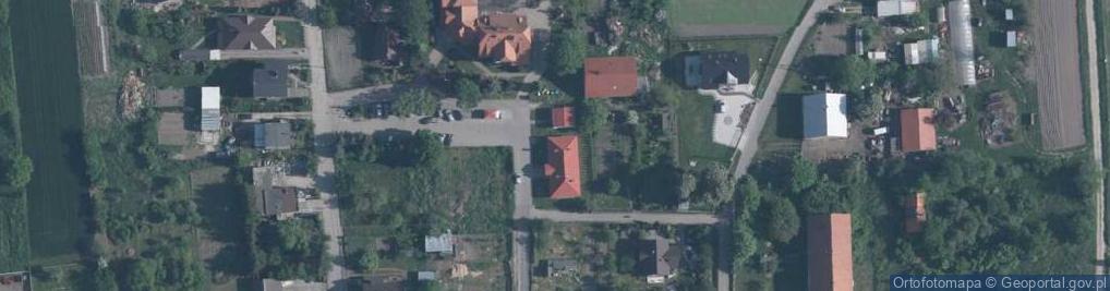 Zdjęcie satelitarne SPZOZ w Brzeziej Łące