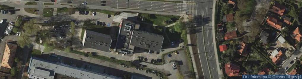 Zdjęcie satelitarne Warmińsko-Mazurskie Centrum Słuchu i Mowy MEDINCUS