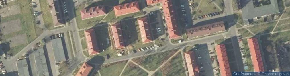 Zdjęcie satelitarne Wojskowa Specjalistyczna Przychodnia Lekarska Witkowo