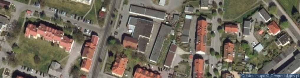 Zdjęcie satelitarne WSPL SP ZOZ Braniewo