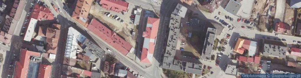 Zdjęcie satelitarne Zespół Opieki Zdrowotnej NR 2 w Rzeszowie