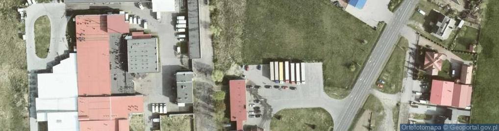 Zdjęcie satelitarne Autokomplex OKO Wypożyczalnia przyczep i rowerów