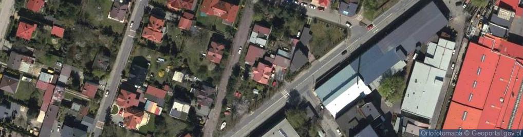 Zdjęcie satelitarne Bagarat Wypożyczalnia Przyczep i Lawet