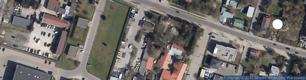 Zdjęcie satelitarne WIRO BP Wypożyczalnia Przyczep, sprzedaż przyczep