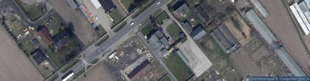 Zdjęcie satelitarne Wypożyczalnia przyczep i lawet Kalisz