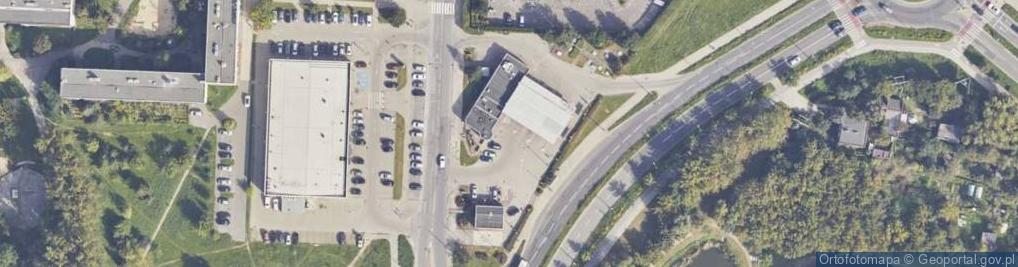 Zdjęcie satelitarne Wypożyczalnia Przyczepy