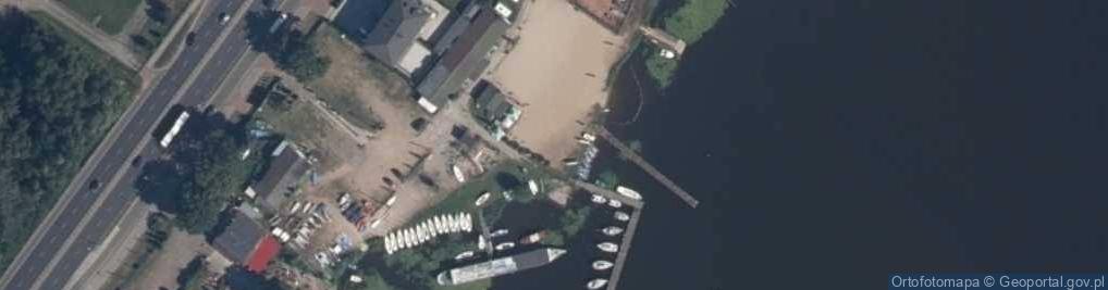 Zdjęcie satelitarne AZS Zegrze