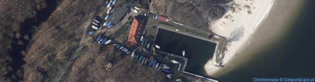 Zdjęcie satelitarne Jacht Klub Cztery Wiatry