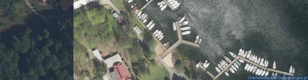 Zdjęcie satelitarne Łabędzi Ostrów