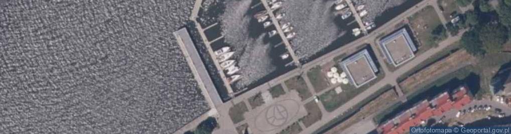 Zdjęcie satelitarne Marina Operator Kamień Pomorski