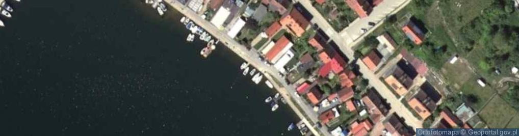 Zdjęcie satelitarne Mikołajki - Keja miejska