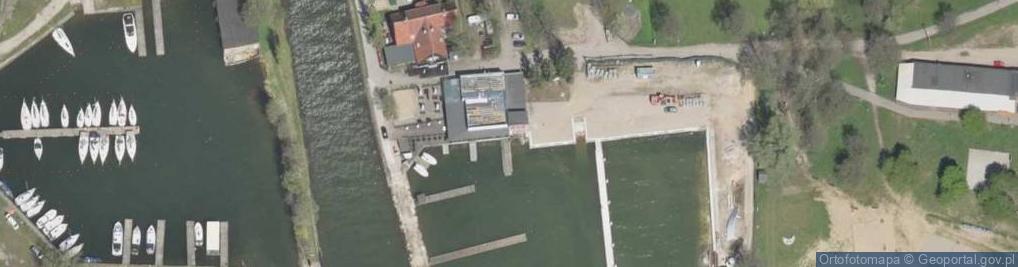 Zdjęcie satelitarne MOPR Giżycko (Mazurskie WOPR) - stara siedziba