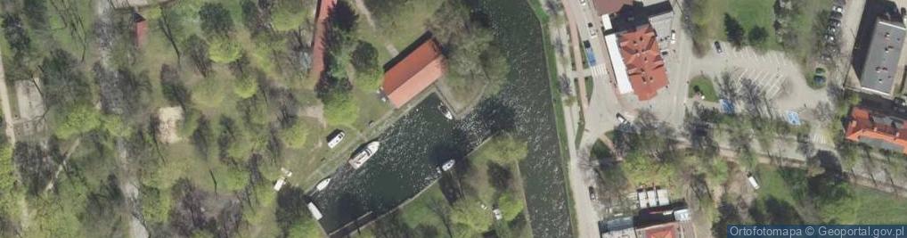 Zdjęcie satelitarne Ośrodek Zamek