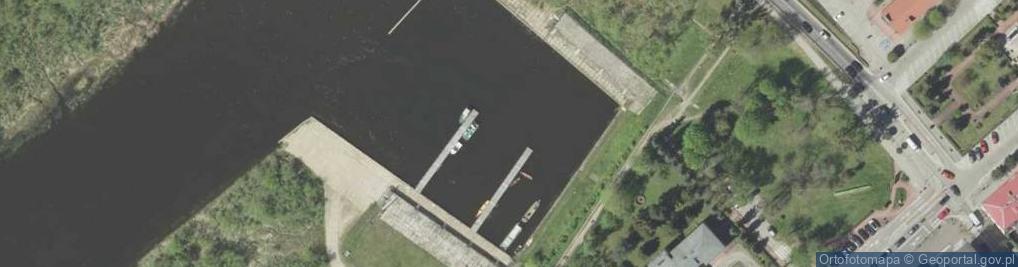 Zdjęcie satelitarne Port Ostrołęka