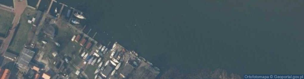 Zdjęcie satelitarne Przystań Skagen- jez. (zat.) Nowowarpieńskie