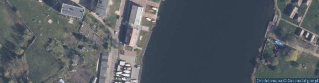 Zdjęcie satelitarne UKS Albatros- rz. Dziwna