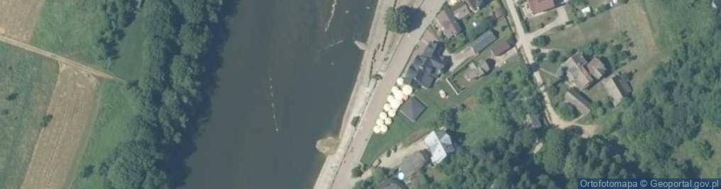 Zdjęcie satelitarne Przystań flisacka