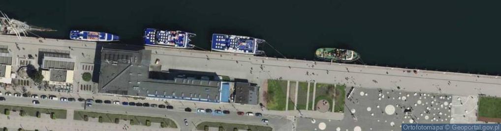 Zdjęcie satelitarne Tramwaj Wodny Gdynia-Hel
