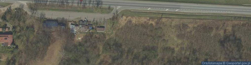 Zdjęcie satelitarne PSB - Skład budowlany