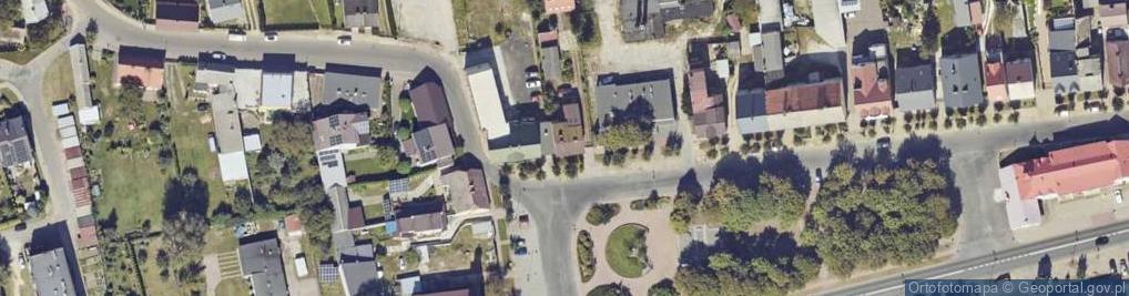 Zdjęcie satelitarne PSB - Skład budowlany