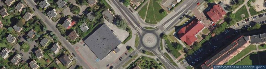 Zdjęcie satelitarne Pawilon handlowy ALFA