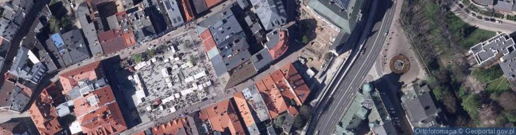 Zdjęcie satelitarne Grawitacja Caffe