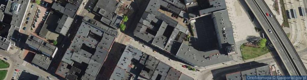 Zdjęcie satelitarne Hard Rock Chorzów