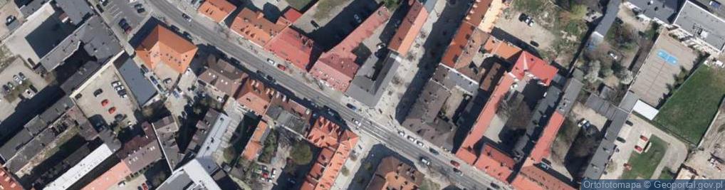 Zdjęcie satelitarne Piwnica Tumska