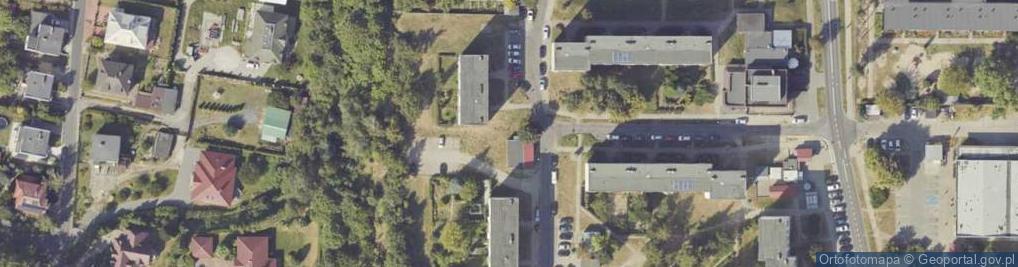 Zdjęcie satelitarne Pod Kapslem