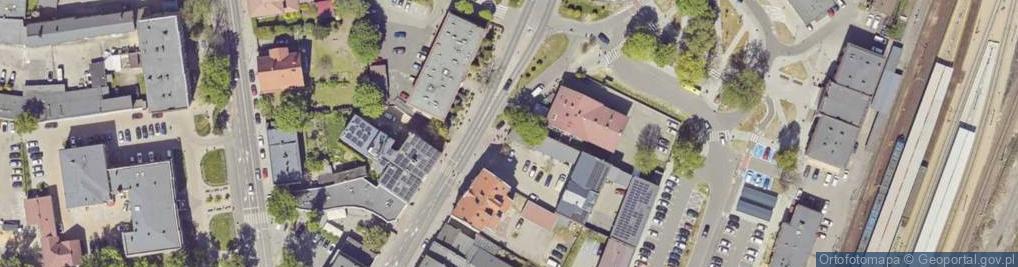 Zdjęcie satelitarne Pub Brama