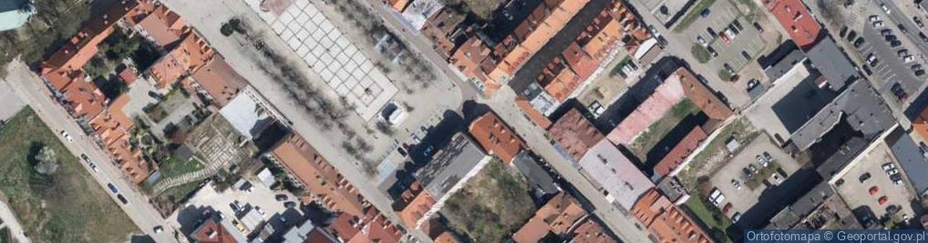 Zdjęcie satelitarne Pub Grodzki