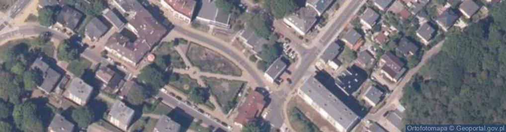 Zdjęcie satelitarne Pub Kibica