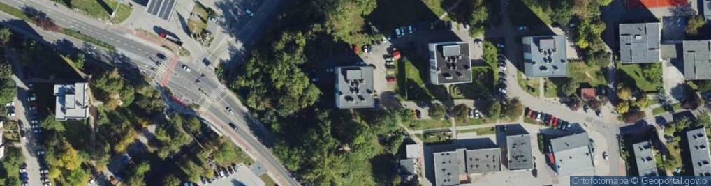 Zdjęcie satelitarne Pub Zegar