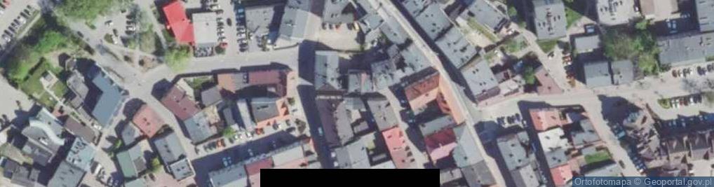 Zdjęcie satelitarne punkt opłat intax