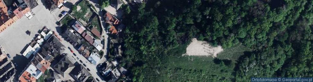 Zdjęcie satelitarne Góra Trzech Krzyży