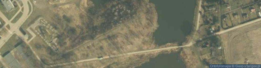 Zdjęcie satelitarne Hałda po starej kopalni