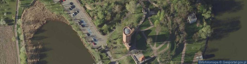 Zdjęcie satelitarne Mysia Wieża