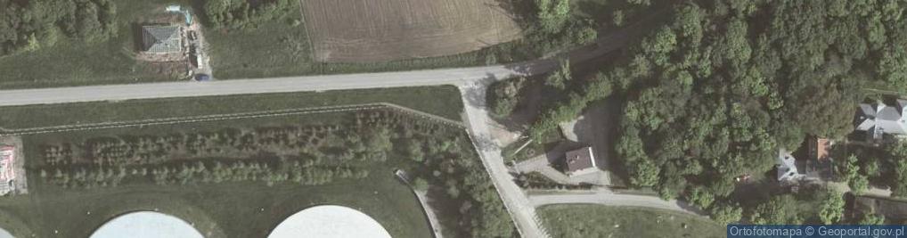 Zdjęcie satelitarne Panorama Krakowa