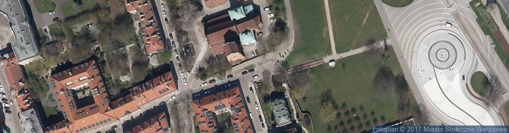 Zdjęcie satelitarne Panorama Pragi