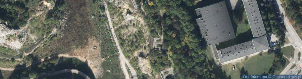 Zdjęcie satelitarne Taras widokowy