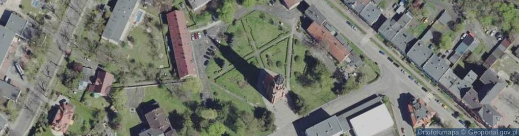 Zdjęcie satelitarne Wieża Kościoła