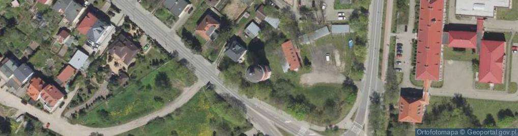 Zdjęcie satelitarne Wieża wodna z Heimatmuseum
