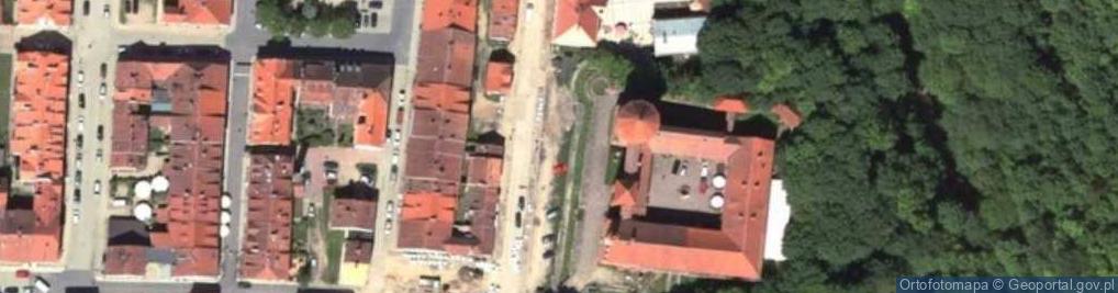 Zdjęcie satelitarne Wieża zamkowa