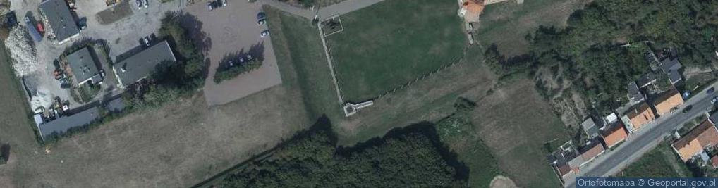 Zdjęcie satelitarne Zamek krzyżacki