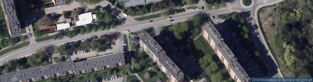 Zdjęcie satelitarne DF Usługi sp. z o.o. Przedstawiciel w Bielsko-Biała