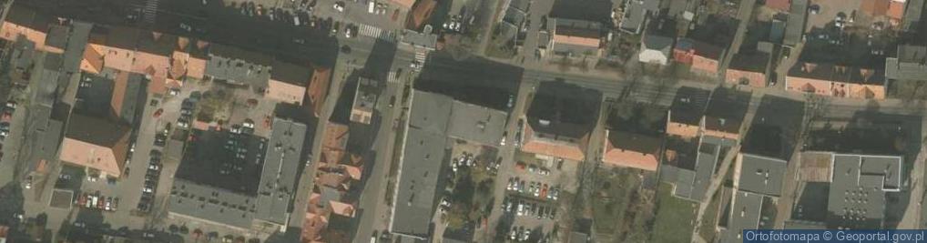 Zdjęcie satelitarne PZU Oddział Środa Śląska